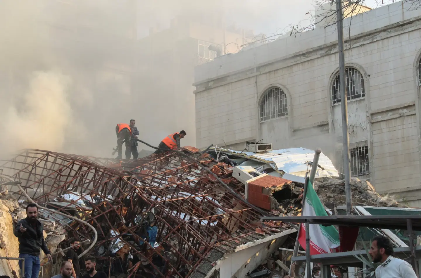 Iran says Israeli strike on consulate in Syria killed 2 generals, 5 officers Iran says Israeli strike on consulate in Syria killed 2 generals, 5 officers