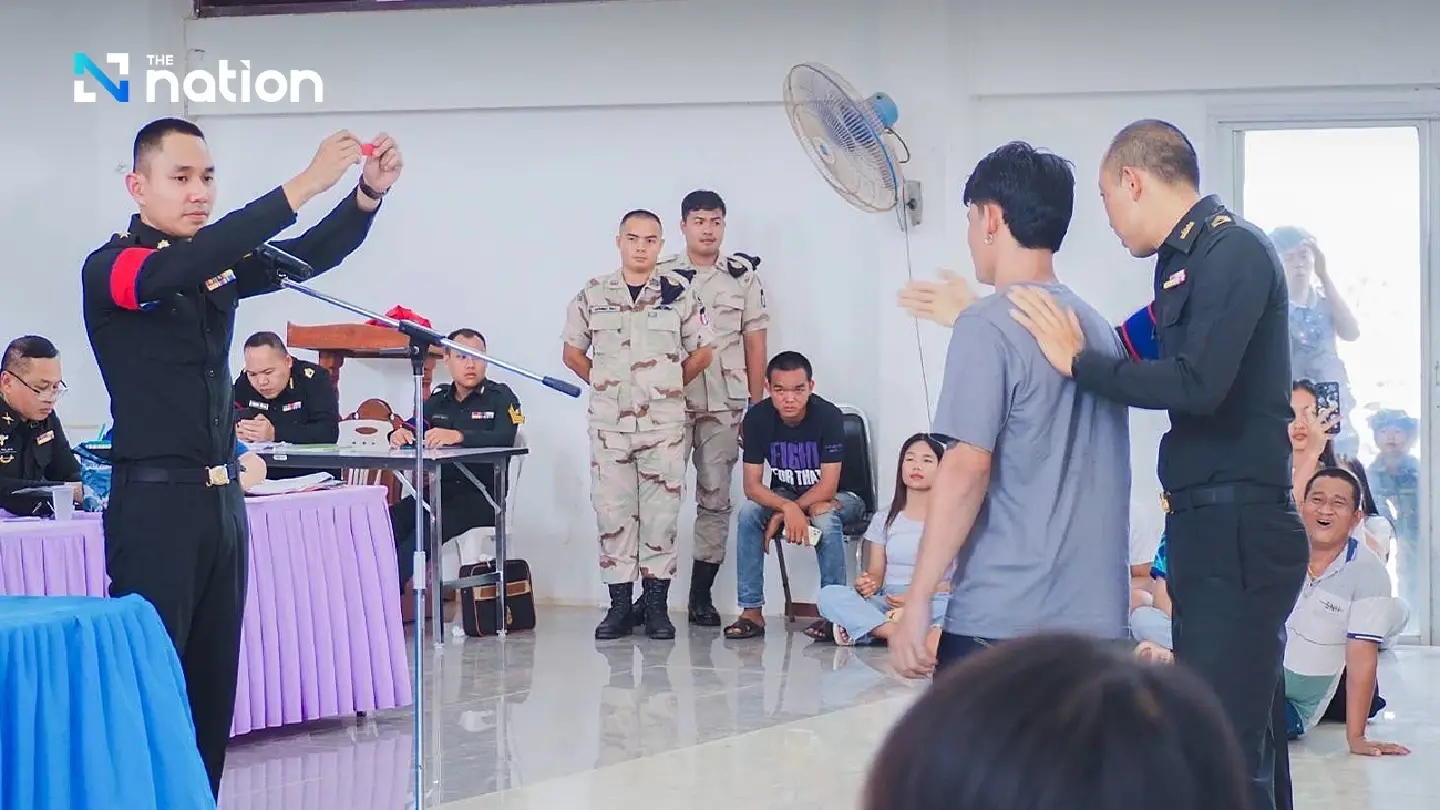 Voluntary enlistment in Thai army sees an increase over previous year
