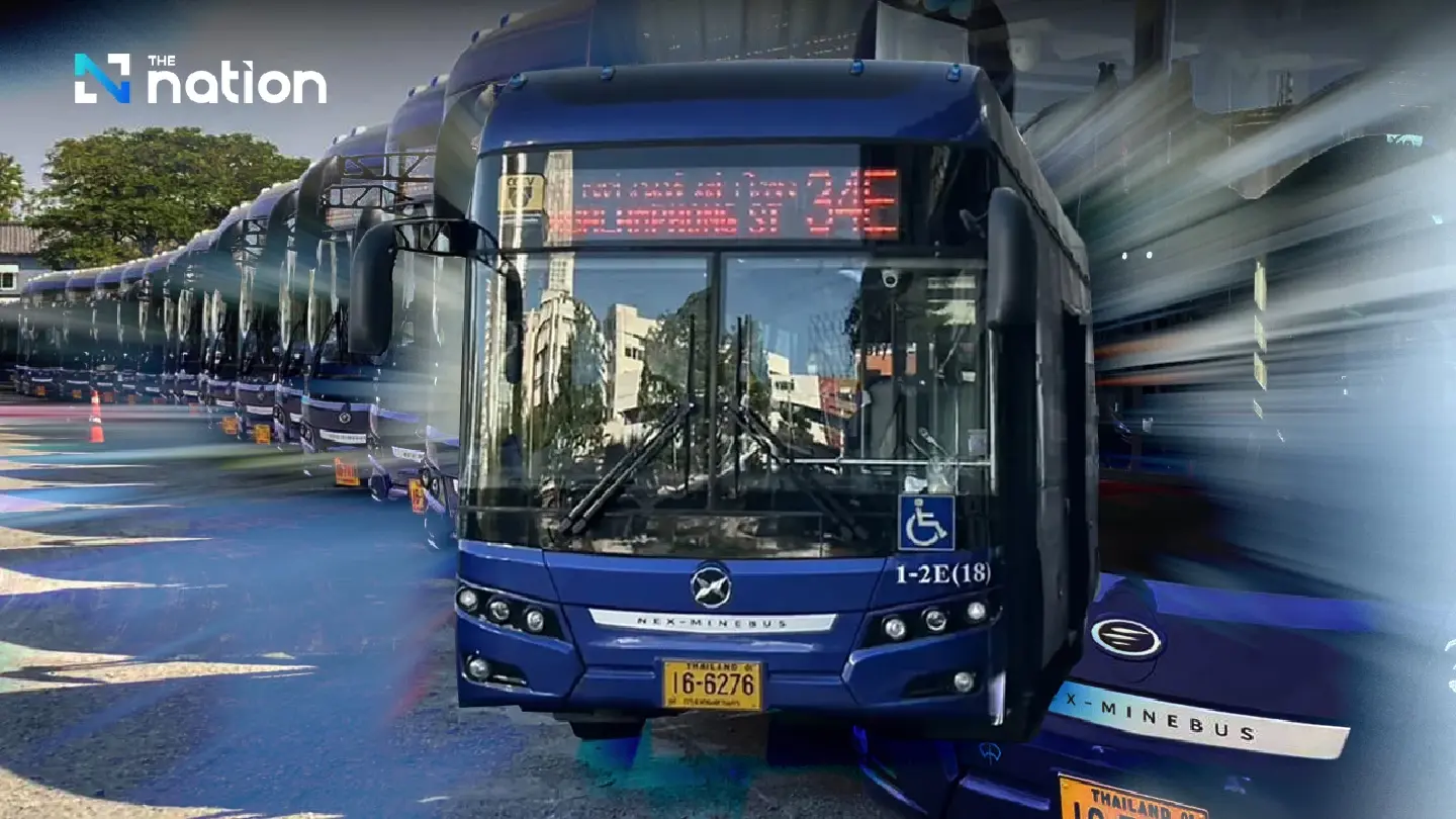 AI and GPS make sure you never miss a stop in Bangkok’s Thai Smile bus