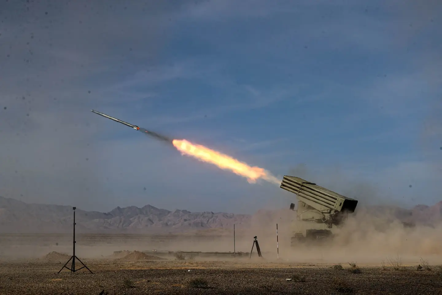 Iran fires air defense batteries at Isfahan air base and nuclear site after drone sightings Iran fires air defense batteries at Isfahan air base and nuclear site after drone sightings
