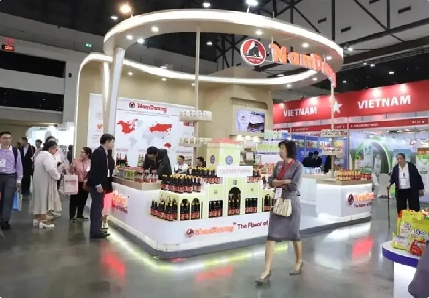 Vietnamese food, beverage products introduced at Thai trade fair Vietnamese food, beverage products introduced at Thai trade fair