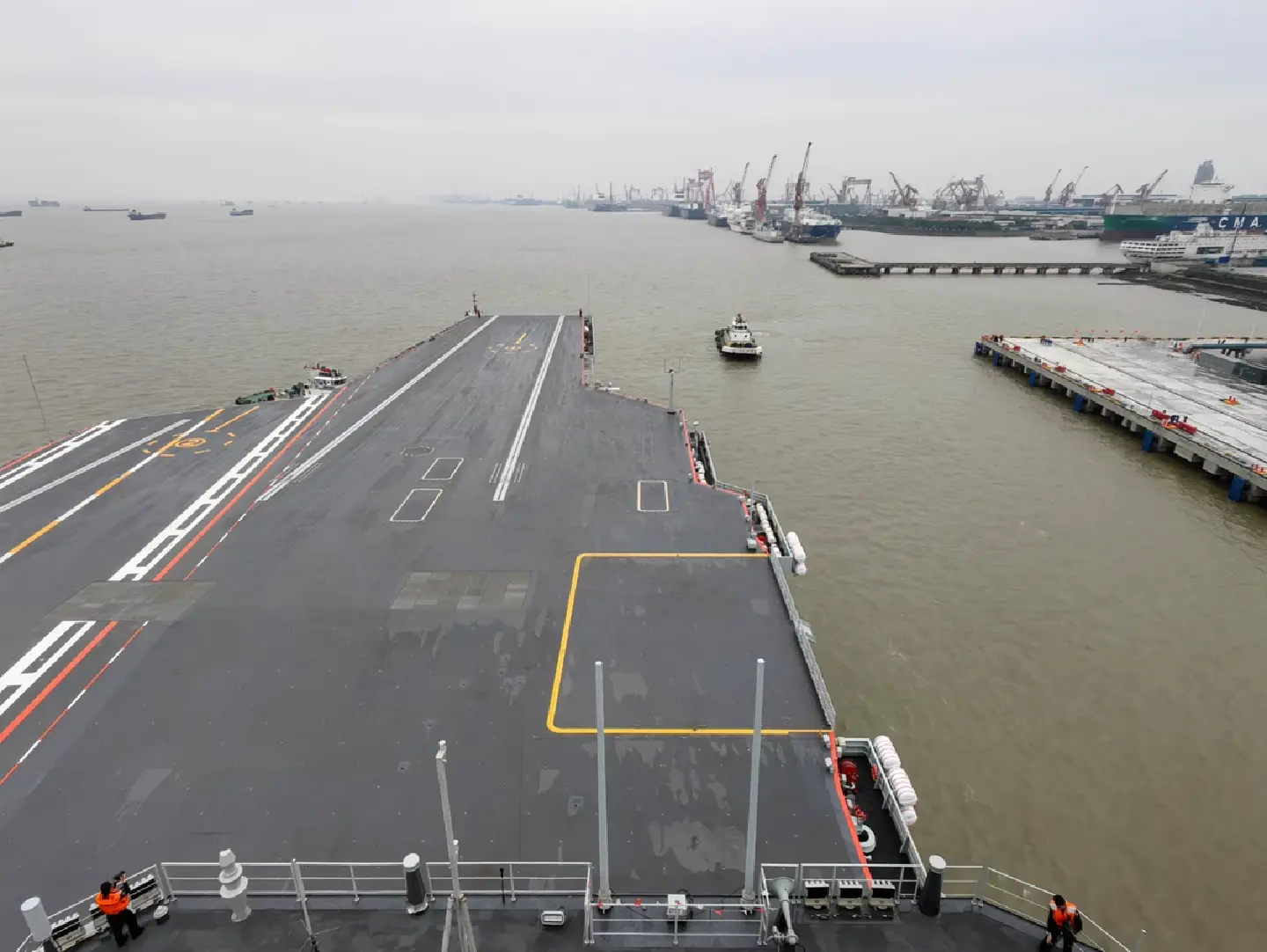 China's third aircraft carrier begins its maiden sea trial China's third aircraft carrier begins its maiden sea trial