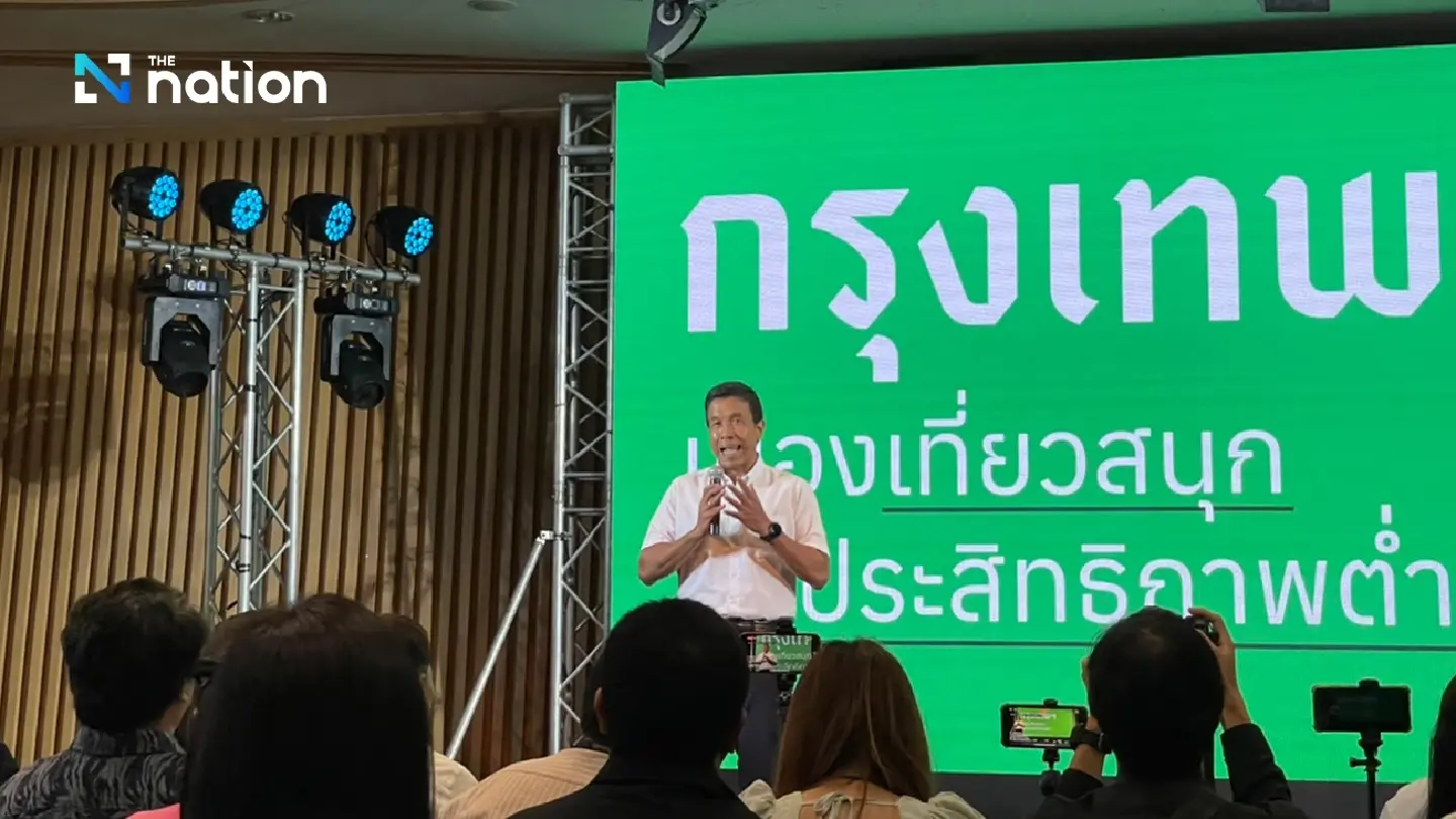 Bangkok governor Chadchart lists two years of accomplishments Bangkok governor Chadchart lists two years of accomplishments