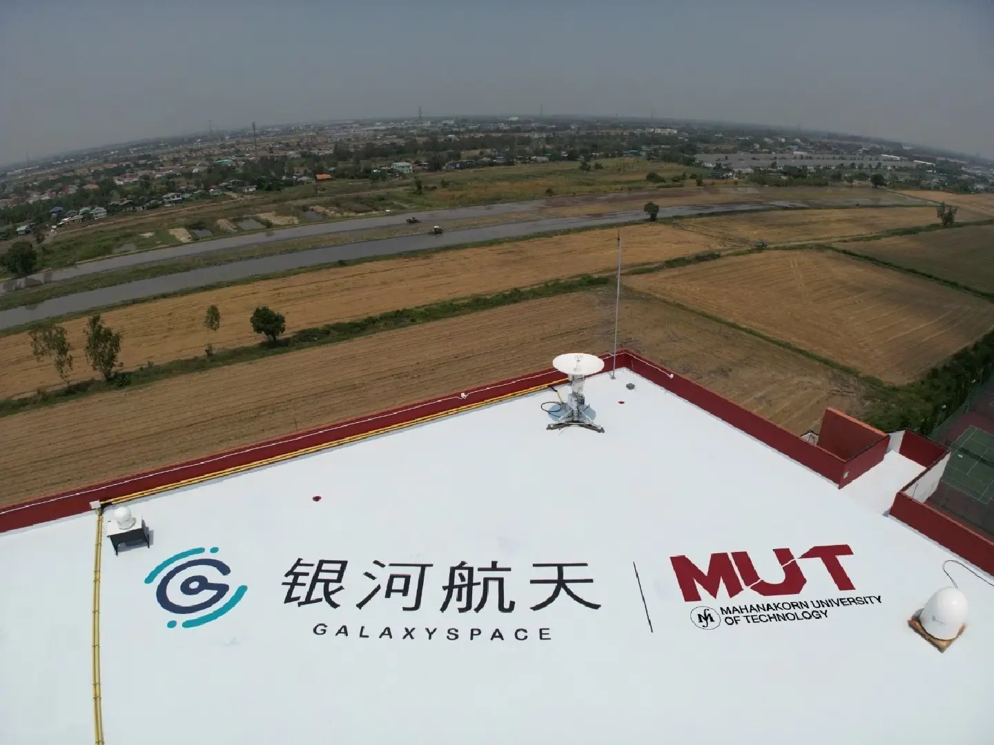 MUT collaborates with GalaxySpace to establish the first high-frequency satellite ground station at the university MUT collaborates with GalaxySpace to establish the first high-frequency satellite ground station at the university