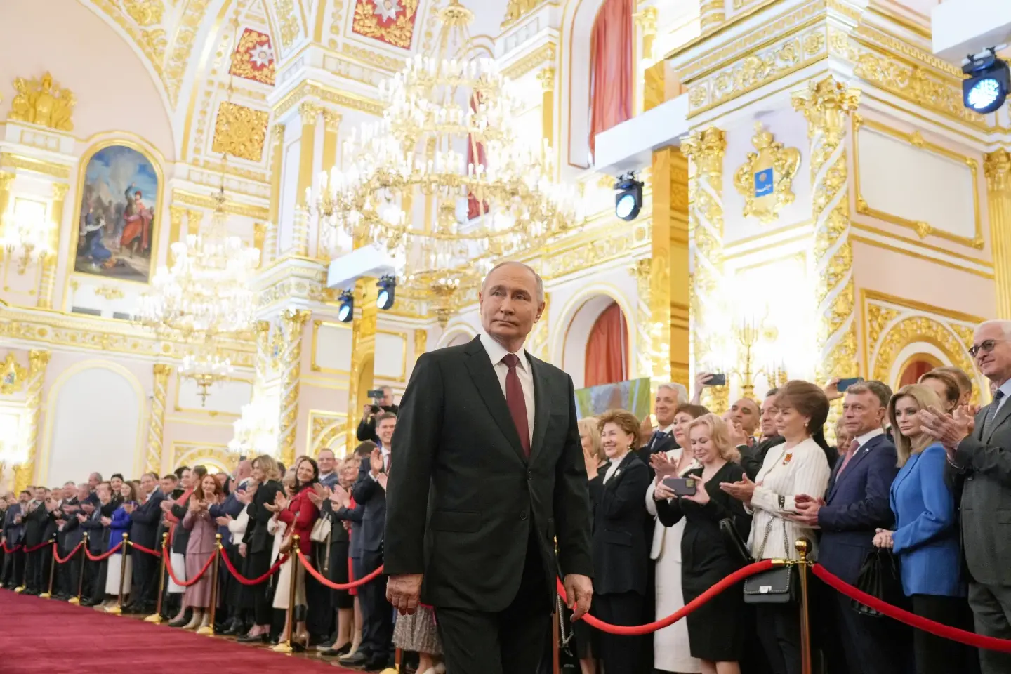 Putin begins his fifth term as president, more in control of Russia than ever