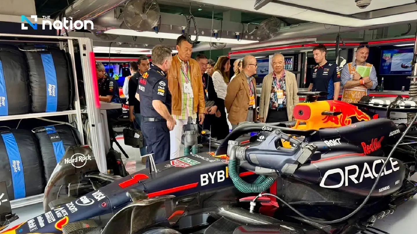 Srettha holds F1 talks with Formula One Group in Italy