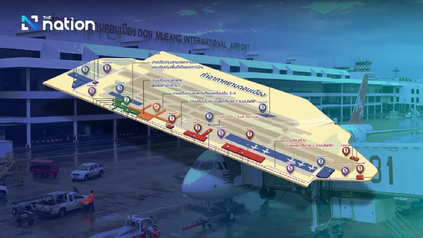 New terminal to expand Don Mueang’s capacity to 50m passengers a year New terminal to expand Don Mueang’s capacity to 50m passengers a year