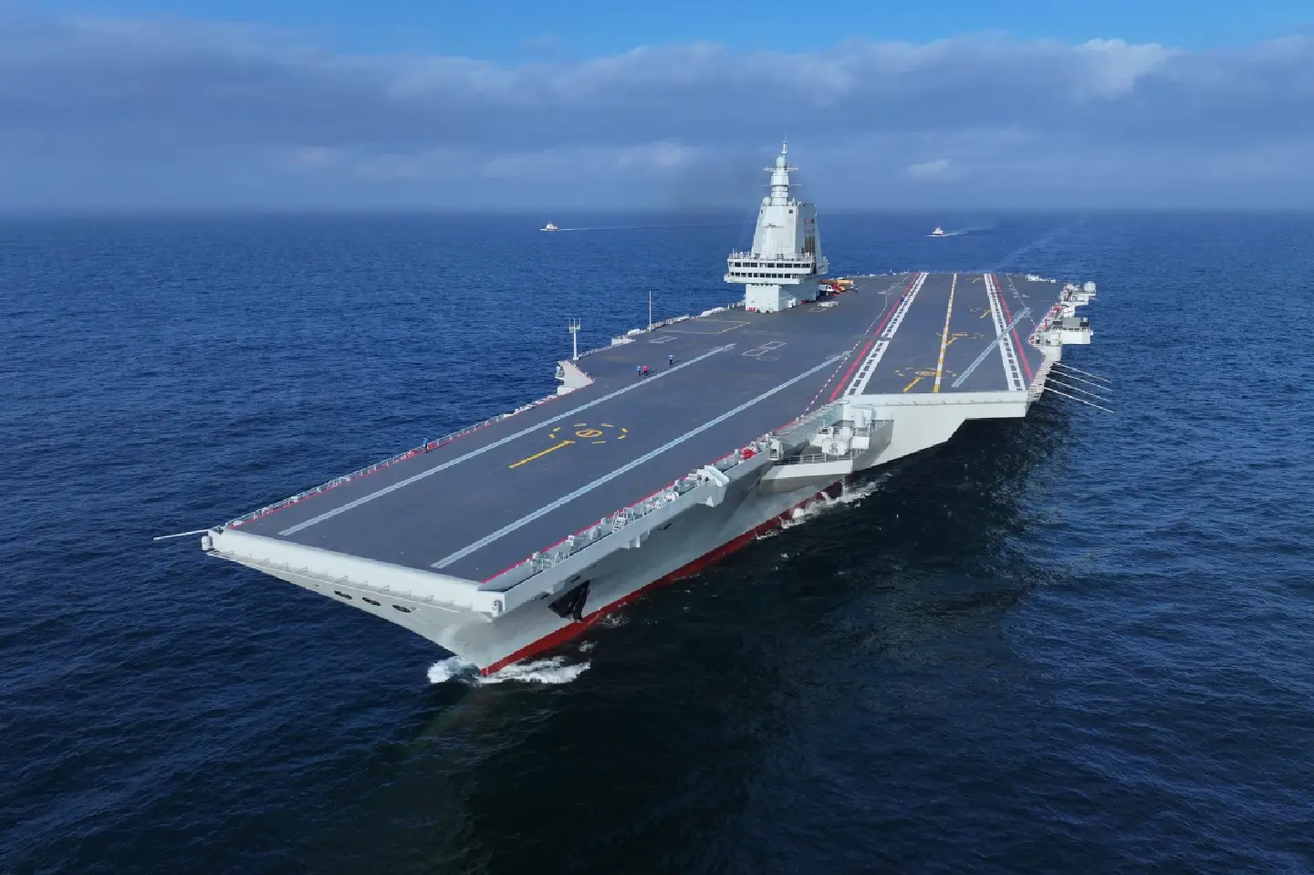 PLA Navy's third aircraft carrier ship successfully completes maiden voyage PLA Navy's third aircraft carrier ship successfully completes maiden voyage