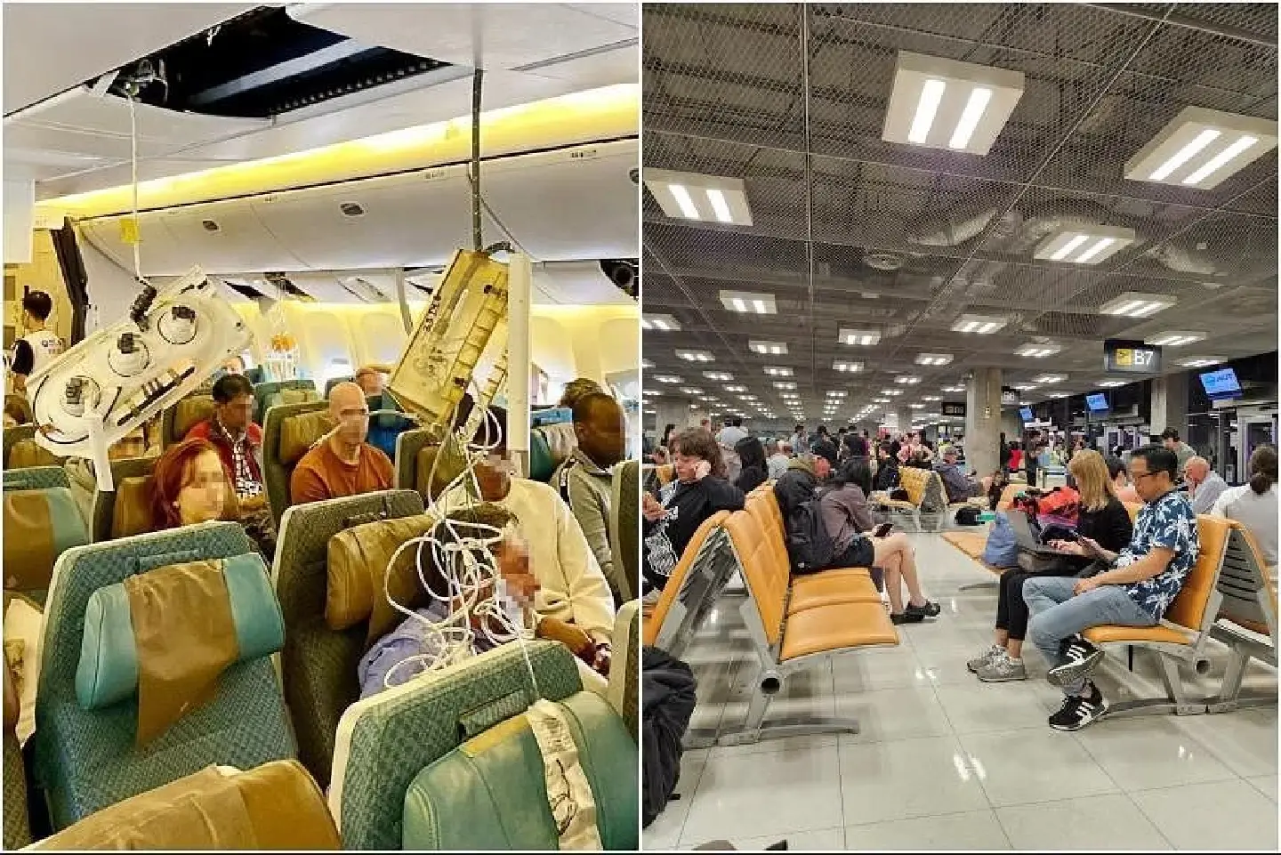 "The pilots saved us": Passengers recount turbulence chaos on Singapore Airlines flight "The pilots saved us": Passengers recount turbulence chaos on Singapore Airlines flight