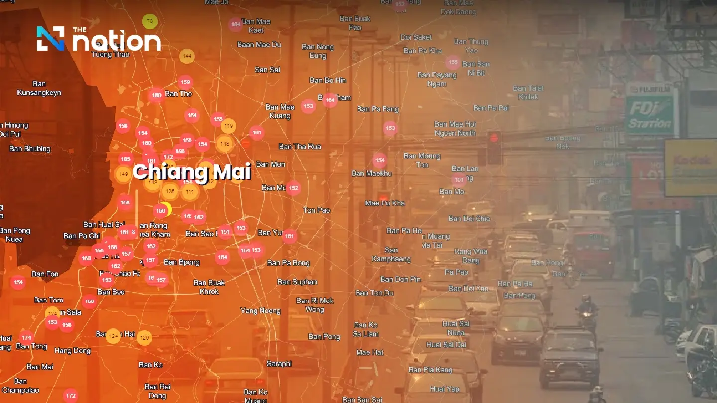 Chiang Mai, Bangkok rank in world’s top 10 for worst air quality