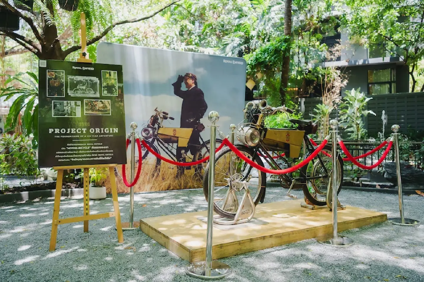 Royal Enfield unveils ‘Project Origin’: A time capsule of the brand's first moto-bicycle