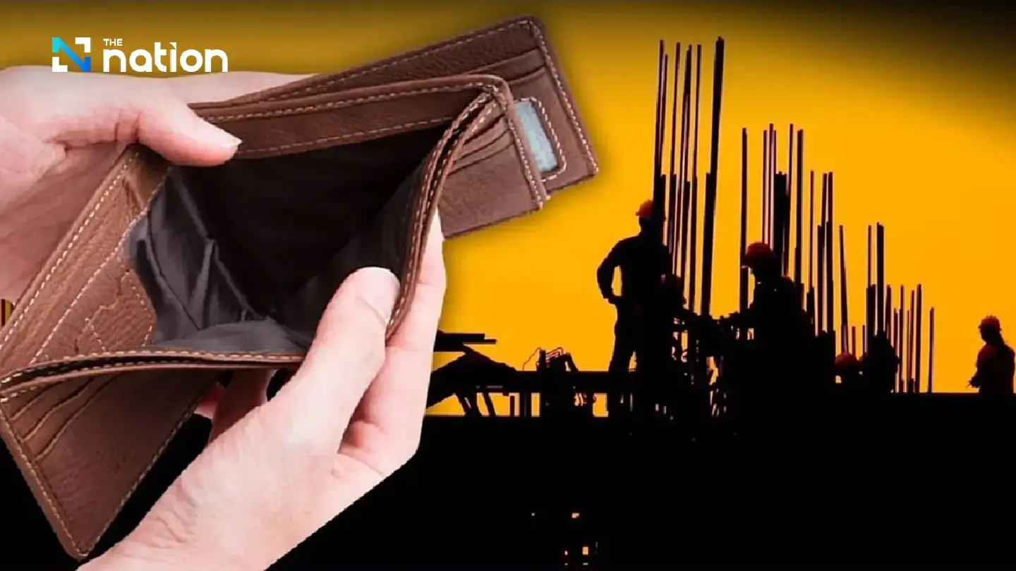Thai labourers shouldering 26% more debt than last year, survey finds