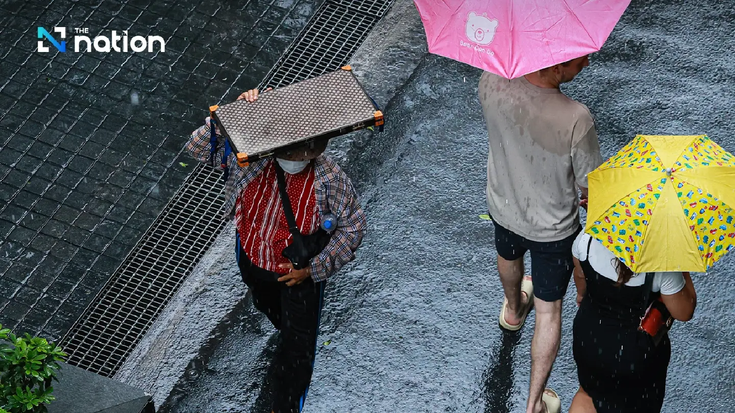 Hot daytime temperatures and heavy rain forecast for much of Thailand