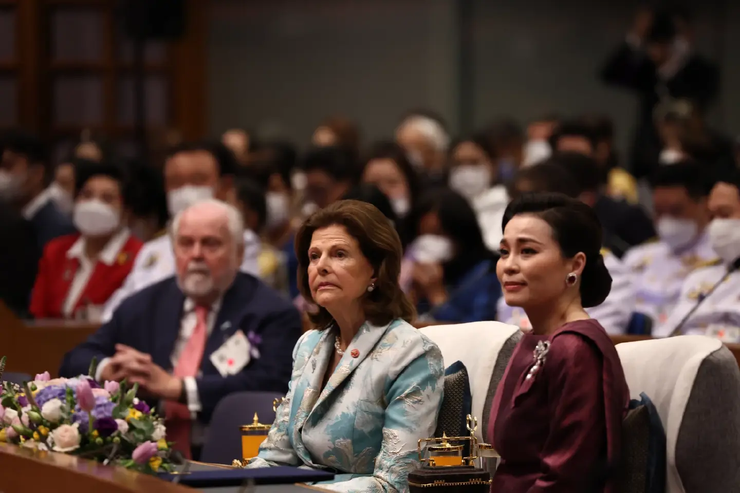 Queen Suthida and Queen of Sweden speak out against child sexual abuse