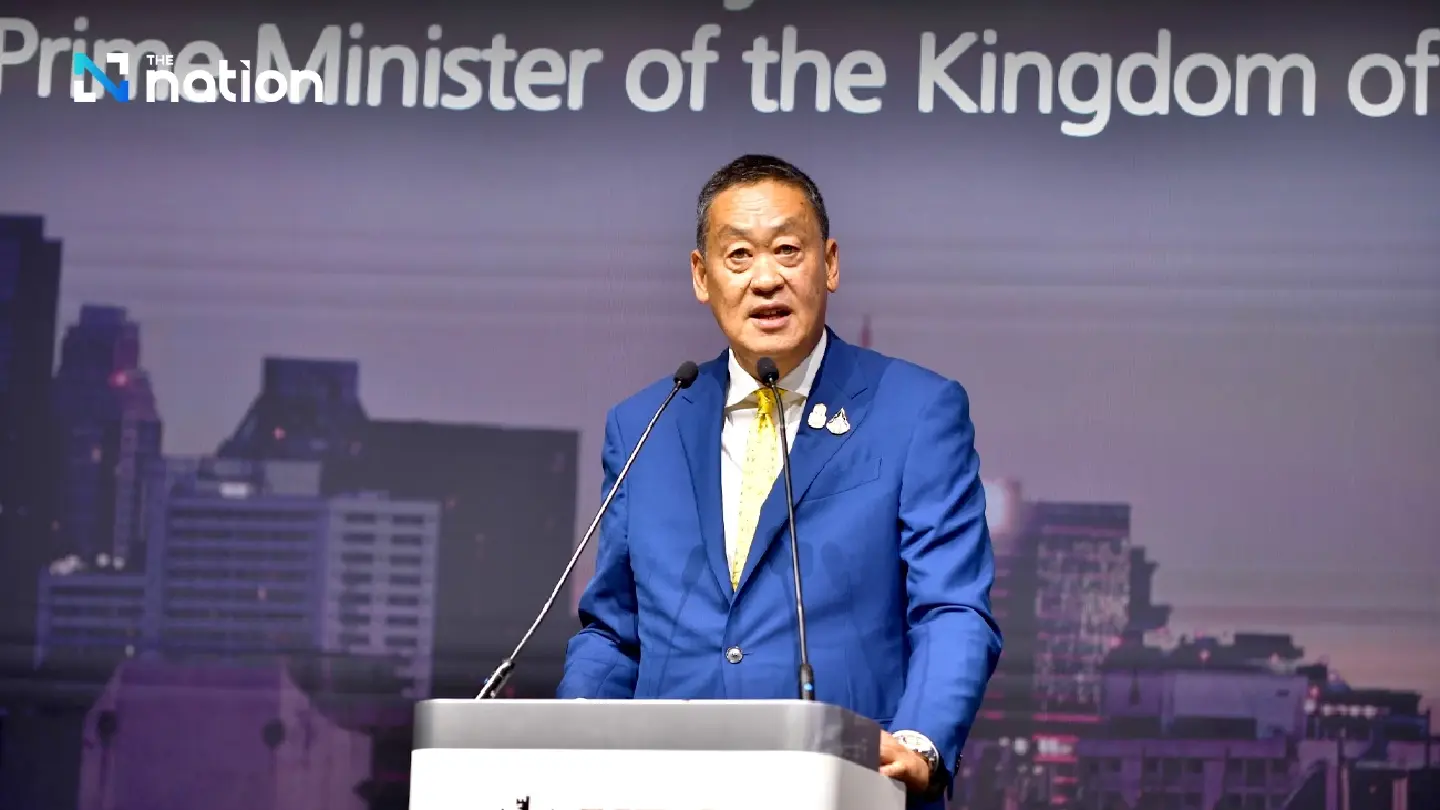 Srettha outlines Thailand’s vision in keynote speech in Hong Kong Srettha outlines Thailand’s vision in keynote speech in Hong Kong