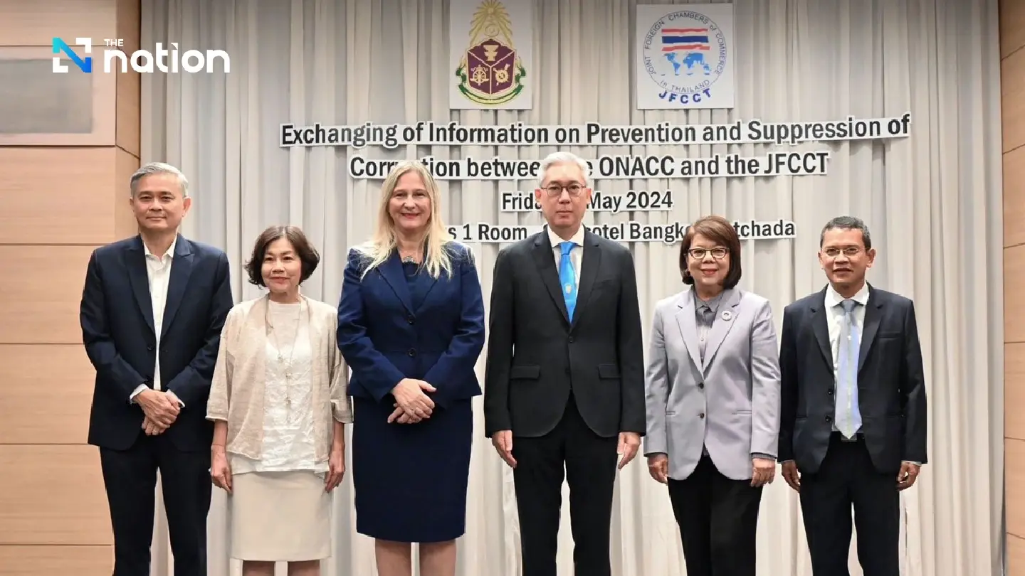 Thailand’s NACC hosts key discussion with foreign chambers on anti-corruption measures Thailand’s NACC hosts key discussion with foreign chambers on anti-corruption measures