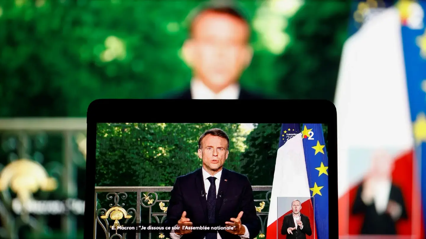 Macron dissolves the French parliament, calls snap election after EU vote defeat