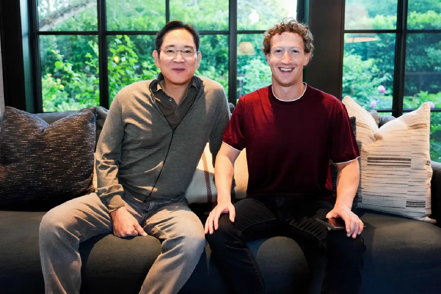 Samsung chief holds meetings with global tech CEOs in US