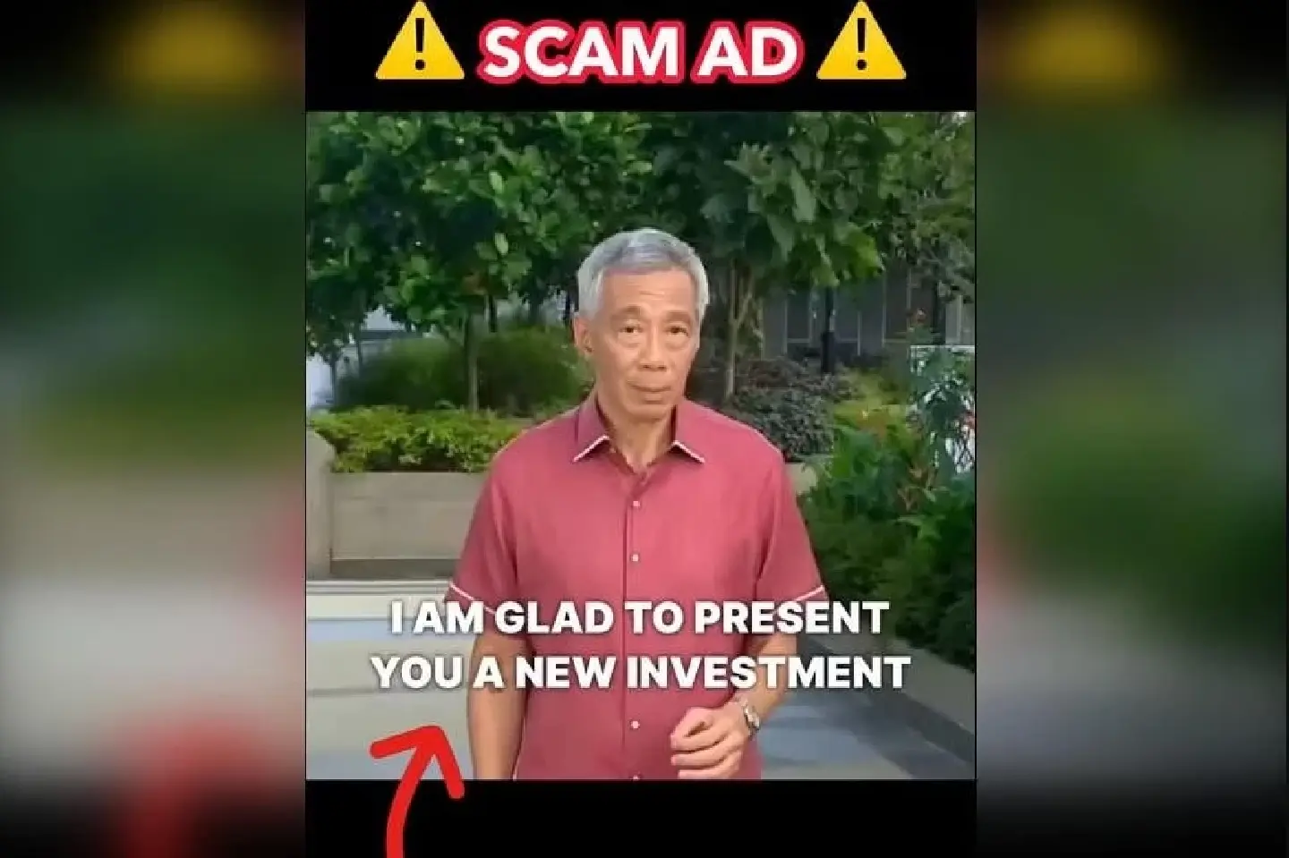 Lee Hsien Loong warns video promoting investment scam on social media is a deepfake