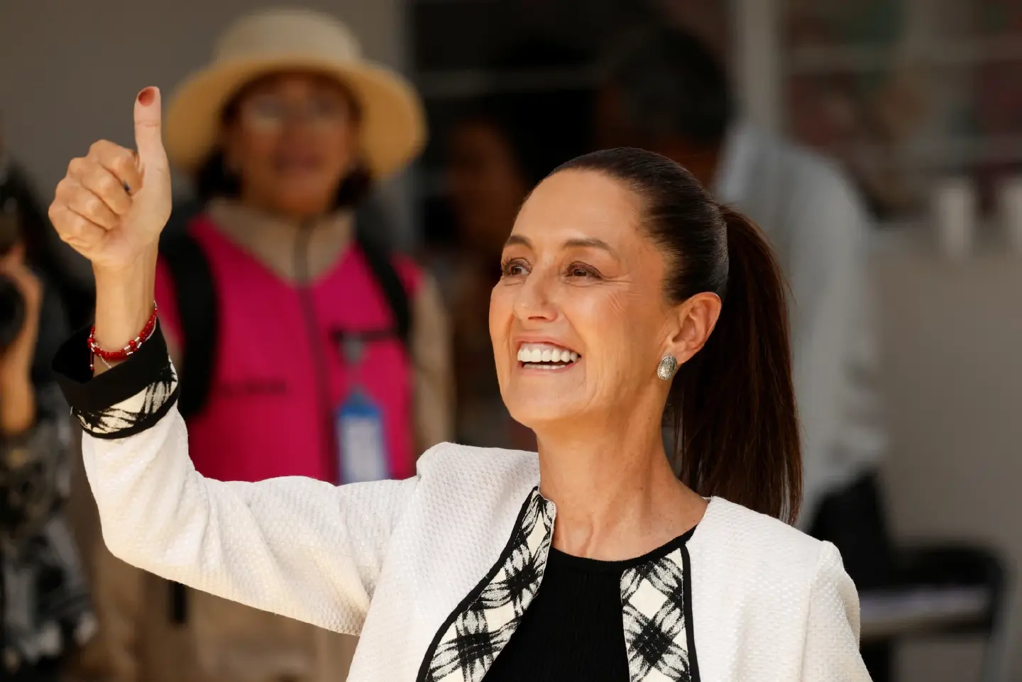 Mexico's Sheinbaum poised to become first woman president Mexico's Sheinbaum poised to become first woman president