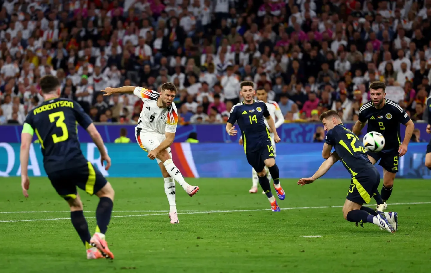 Host Germany gives Euro 2024 liftoff by outclassing 10-man Scotland 5-1 Host Germany gives Euro 2024 liftoff by outclassing 10-man Scotland 5-1