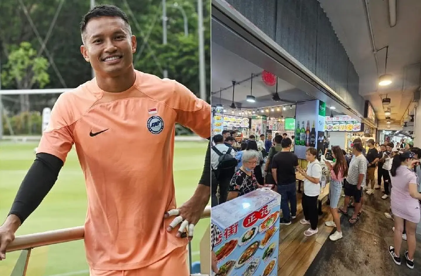 Hassan Sunny's nasi padang stall draws China fans post-heroics vs Thailand