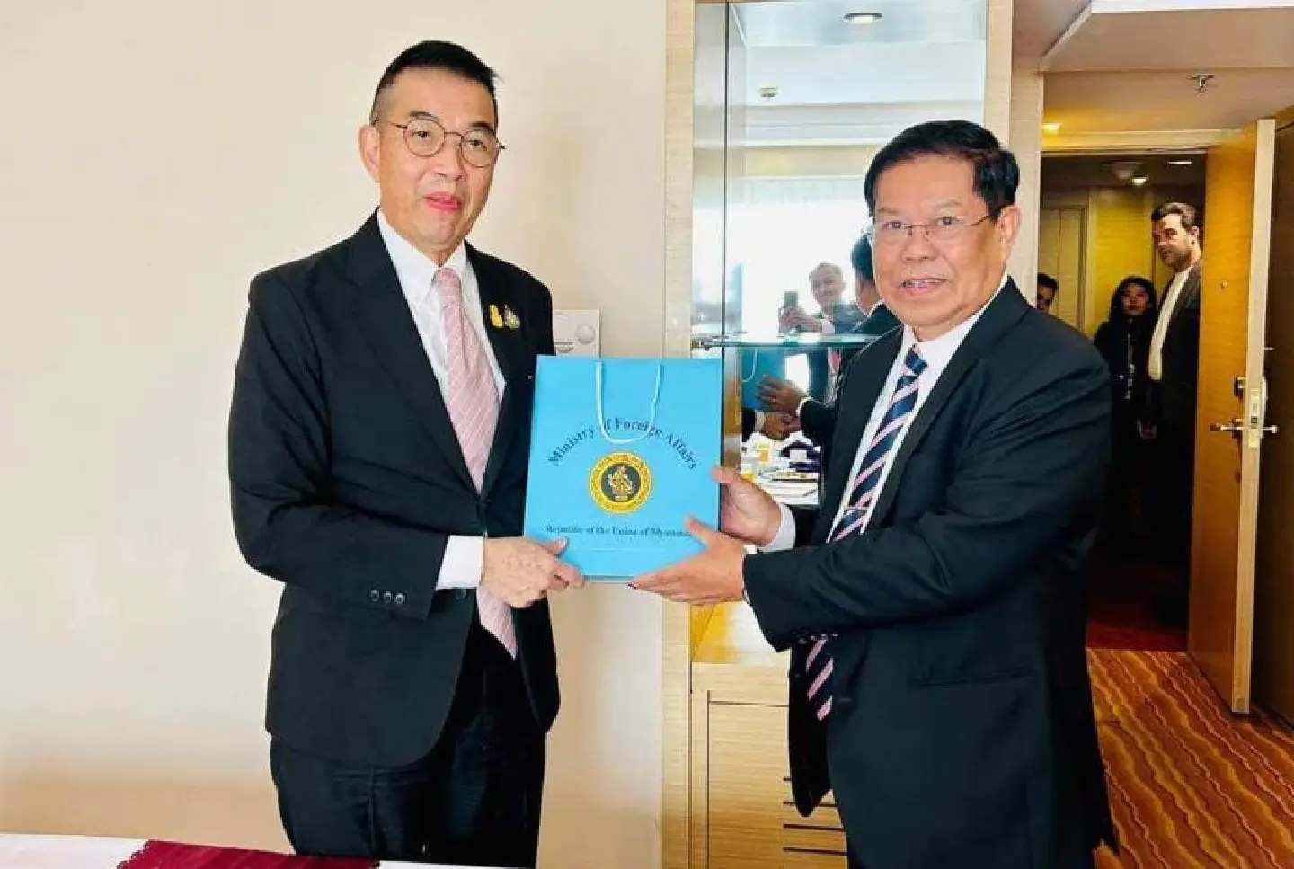 Myanmar minister meets with Thailand, Nepal, Qatar counterparts at ACD Meeting Myanmar minister meets with Thailand, Nepal, Qatar counterparts at ACD Meeting