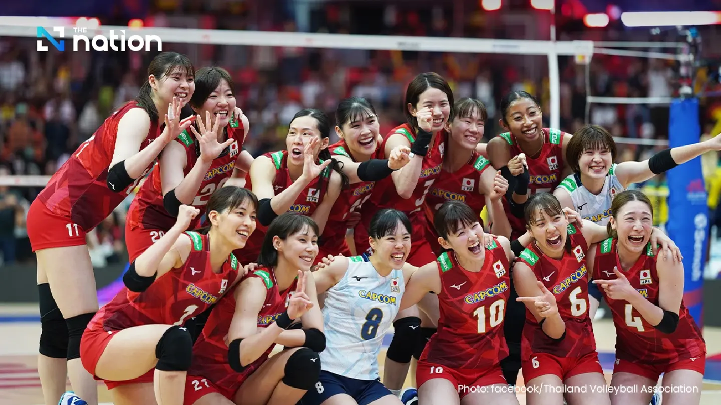 Japanese women stun Brazil to enter final of Volleyball Nations League