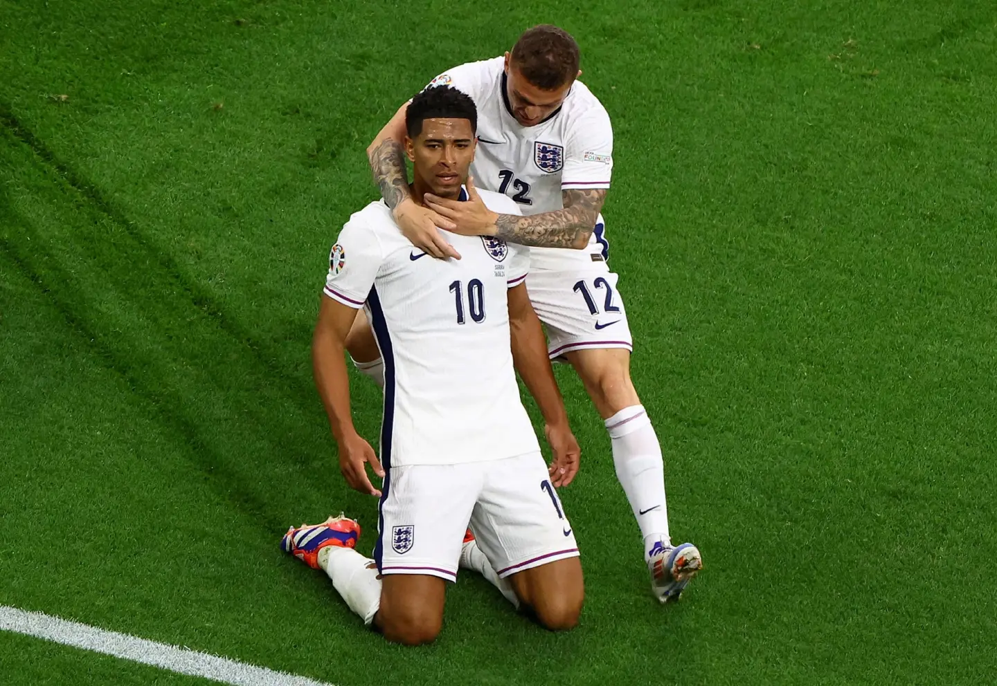 Chosen by Kim K, Bellingham fires England to 1-0 win over Serbia at Euros