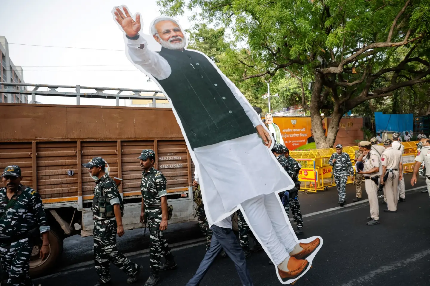 Modi may need a coalition to keep his job Modi may need a coalition to keep his job