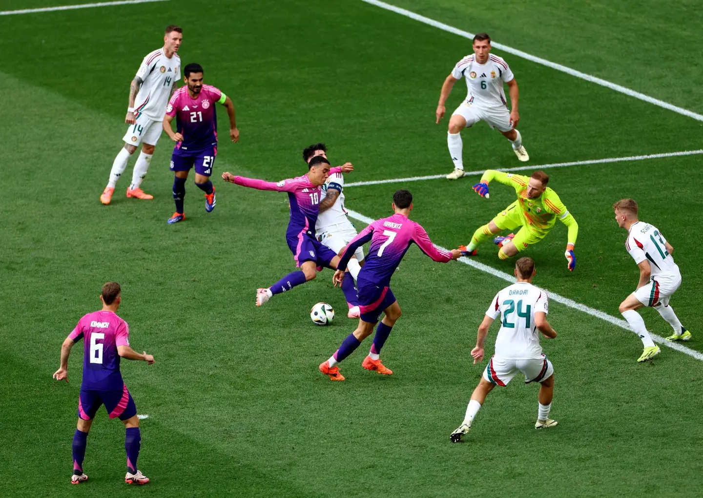 More Musiala magic sees Germany beat Hungary 2-0 and reach Euro 2024 knockout stage More Musiala magic sees Germany beat Hungary 2-0 and reach Euro 2024 knockout stage