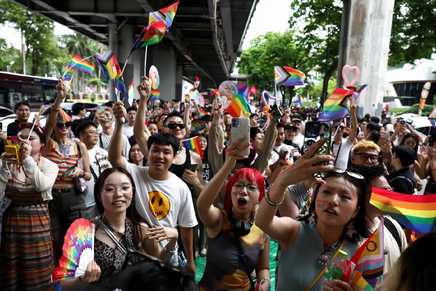Thai LGBT community start Pride Month ahead of marriage equality bill readings