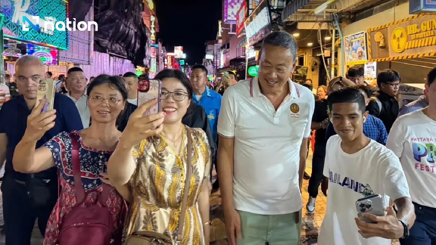 Srettha goes to Pattaya’s Walking Street, hears about fewer European visitors Srettha goes to Pattaya’s Walking Street, hears about fewer European visitors
