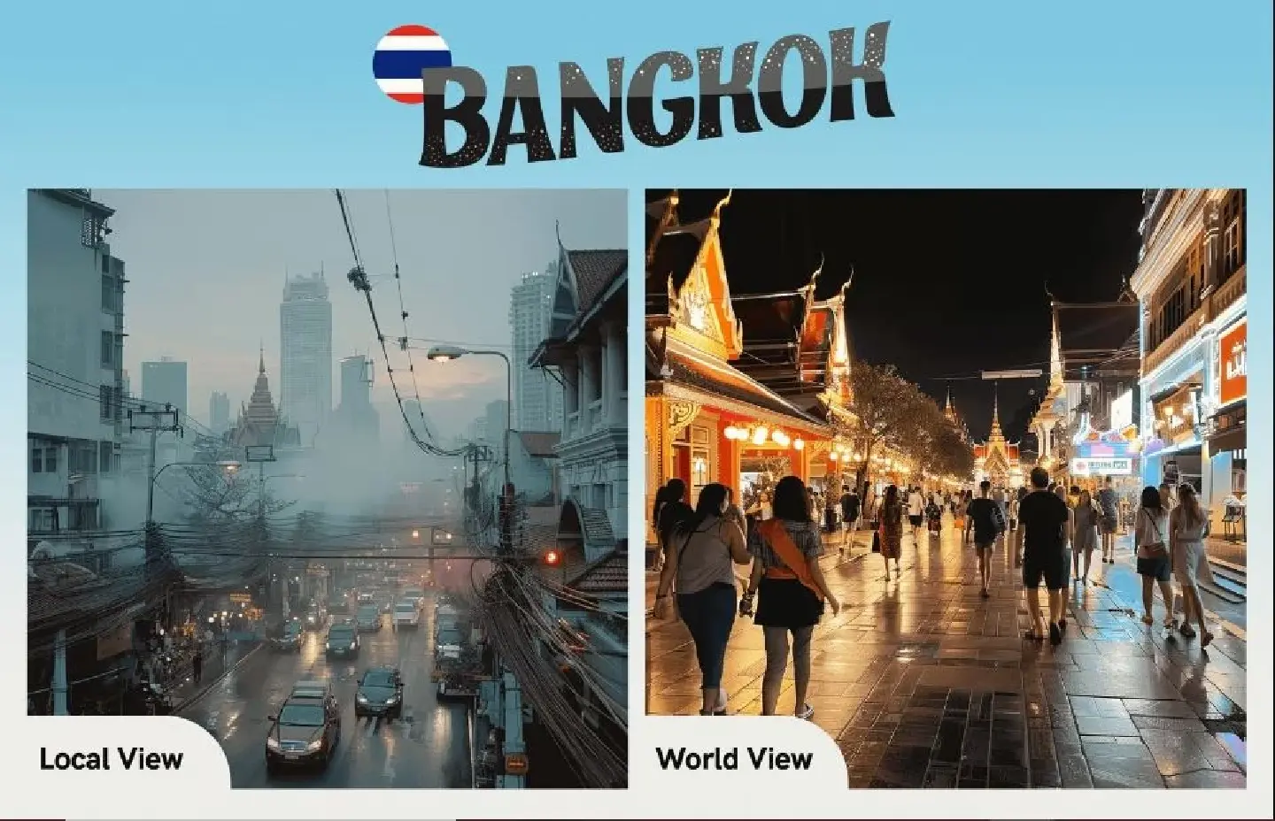 AI study reimagines Kuala Lumpur and Bangkok according to stereotypes