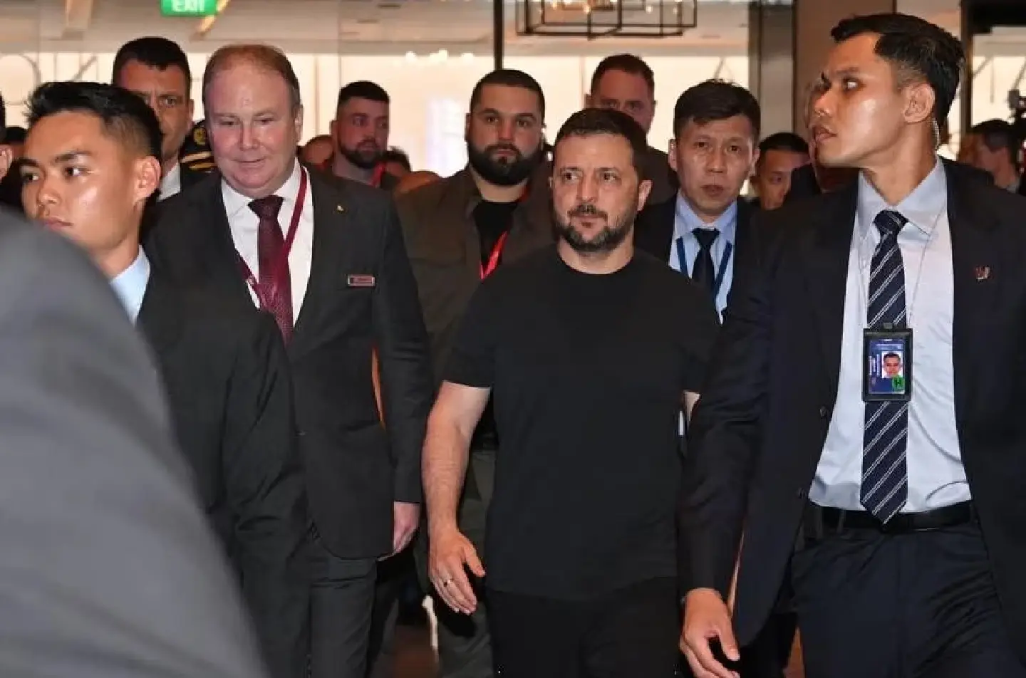 Ukraine’s Zelensky seeks Asian support in Singapore