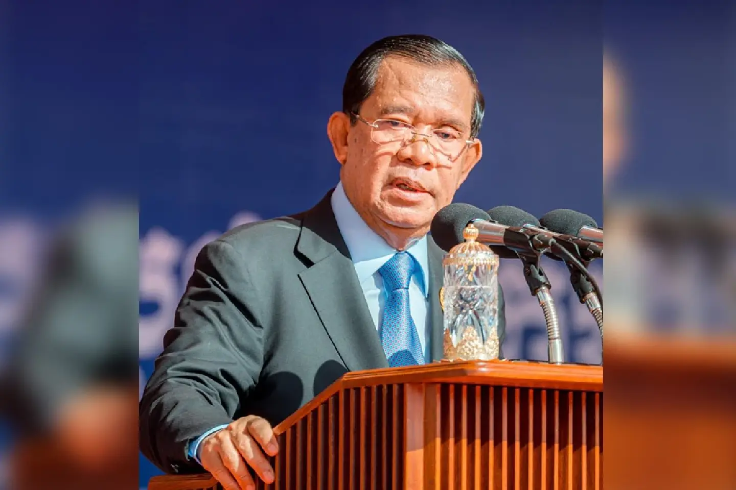 Hun Sen calls for drums, fireworks for Funan Techo Canal groundbreaking