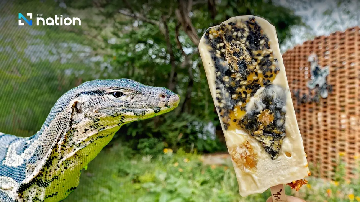 Thai café’s ‘monitor lizard’ popsicle a sweet, crunchy delight