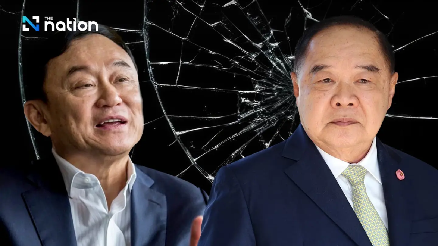Political manoeuvring heats up as Thaksin breaks ties with Prawit Political manoeuvring heats up as Thaksin breaks ties with Prawit