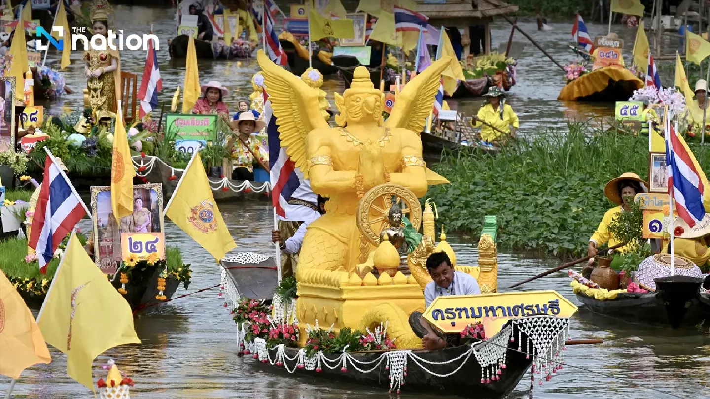 Unique annual candle procession graces Khlong Lat Chado, Ayutthaya Unique annual candle procession graces Khlong Lat Chado, Ayutthaya