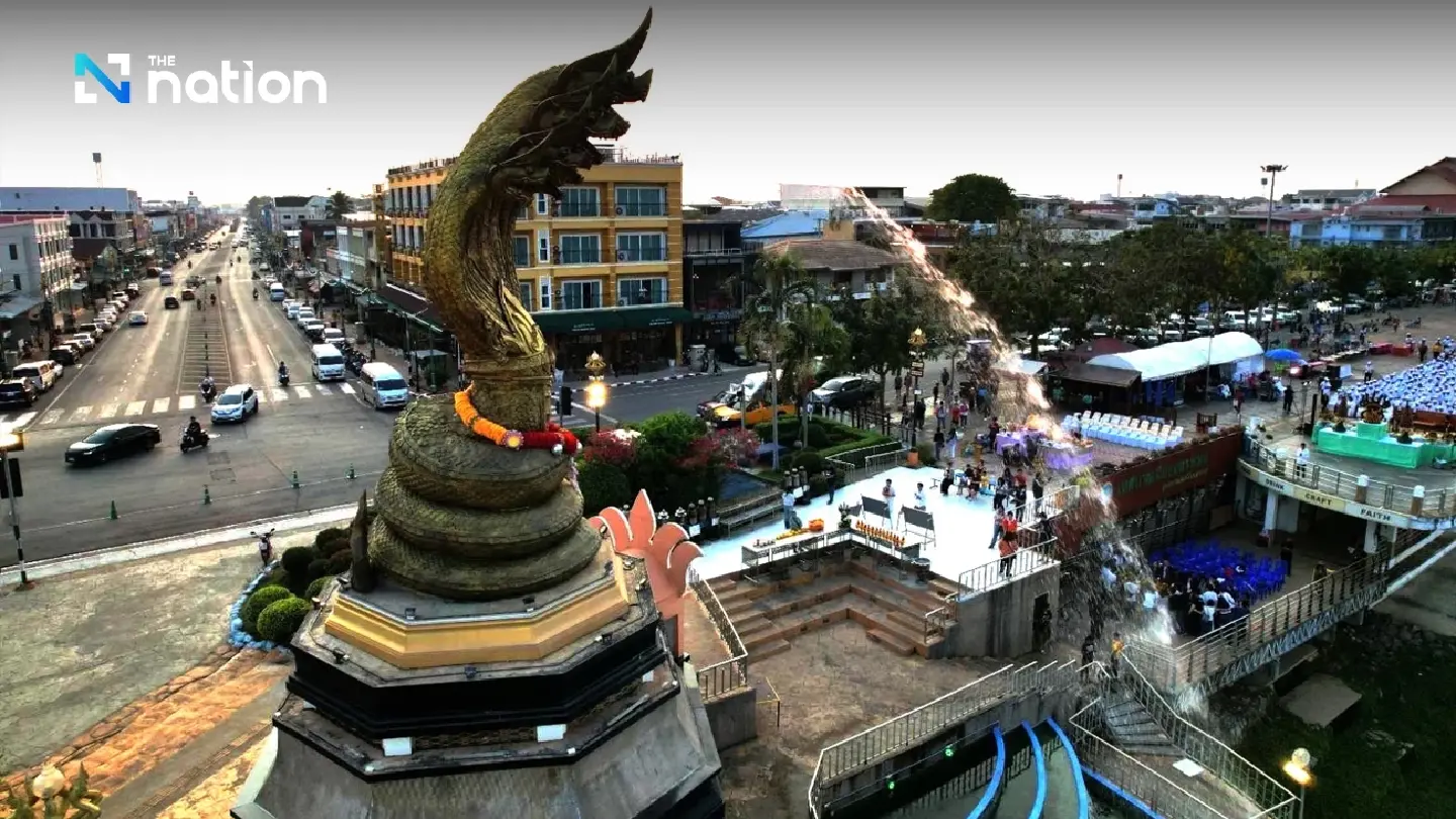 Enhances Signal for Naga Worship Ceremony in Nakhon Phanom Enhances Signal for Naga Worship Ceremony in Nakhon Phanom