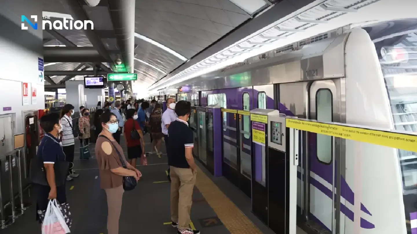 Bangkok’s MRT Purple Line sets new record in passenger numbers