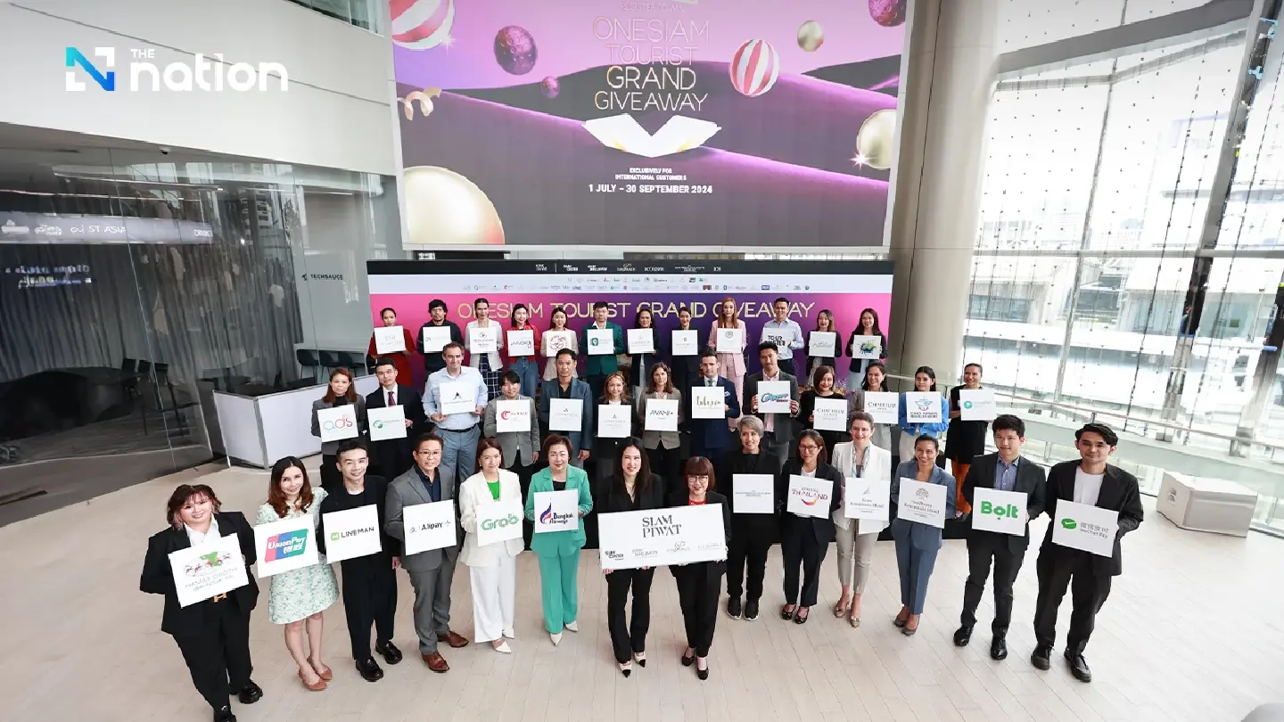 Siam Piwat forms collaborative partnership with over 40 leading tourism-related firms under “ONESIAM Tourist Grand Giveaway” campaign