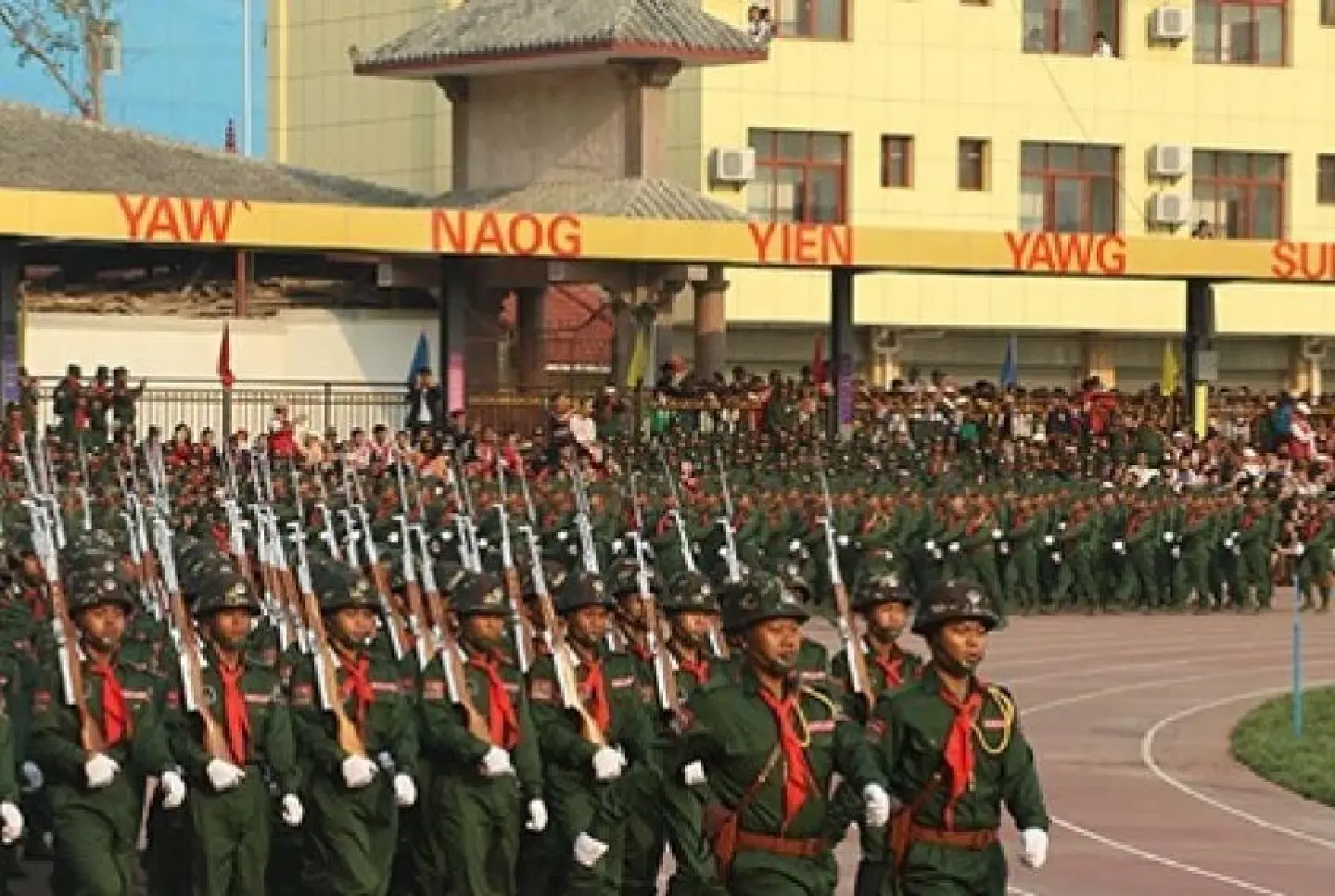 Wa forces enter Lashio amid clashes, vow neutrality Wa forces enter Lashio amid clashes, vow neutrality