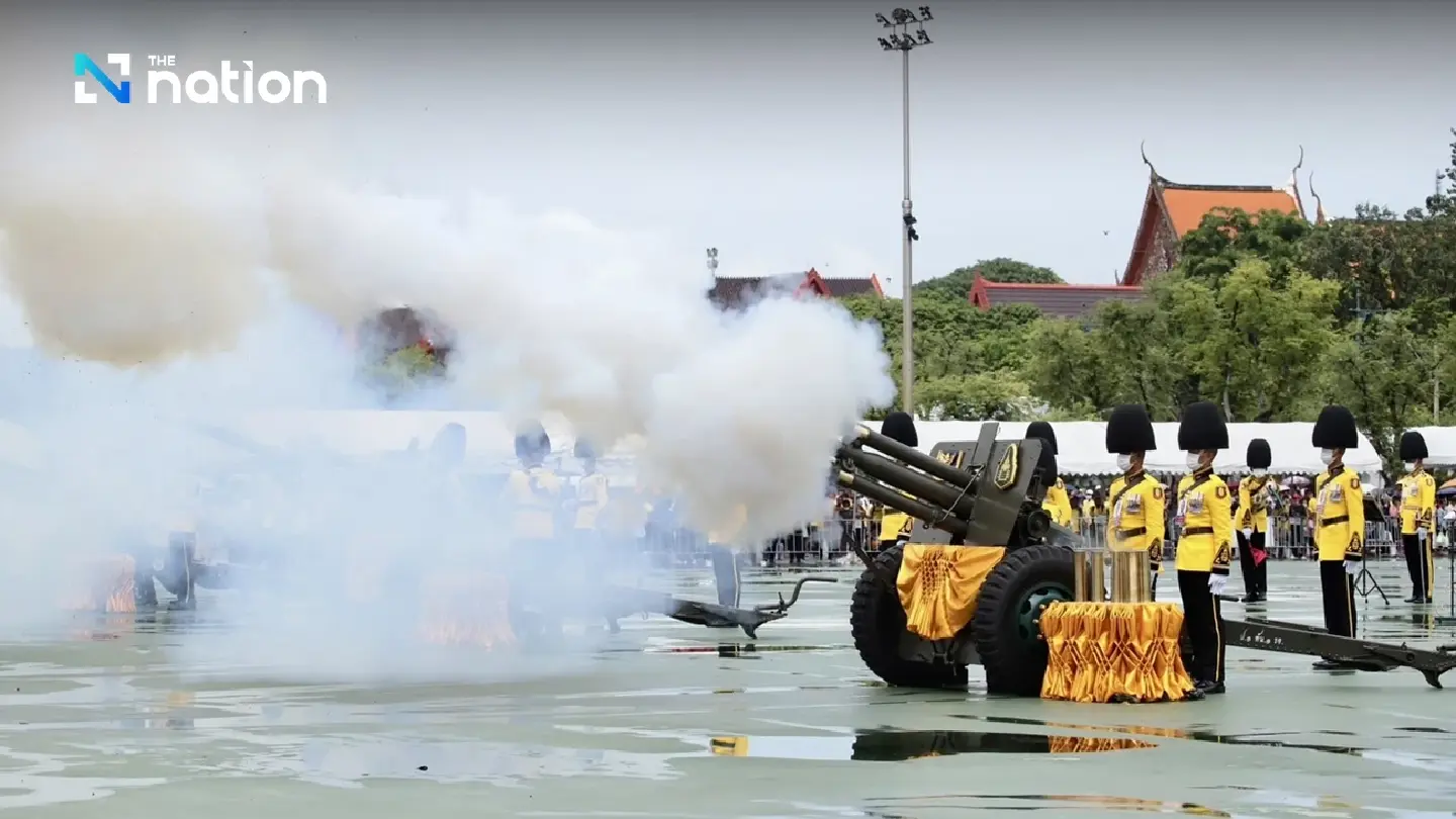 Army, Navy, Air Force fire salutes to honour HM