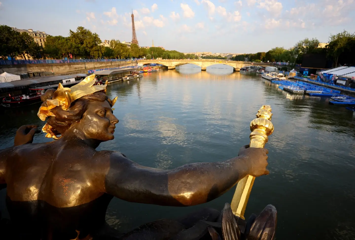 Men’s Olympic triathlon postponed in Paris over Seine water quality concerns