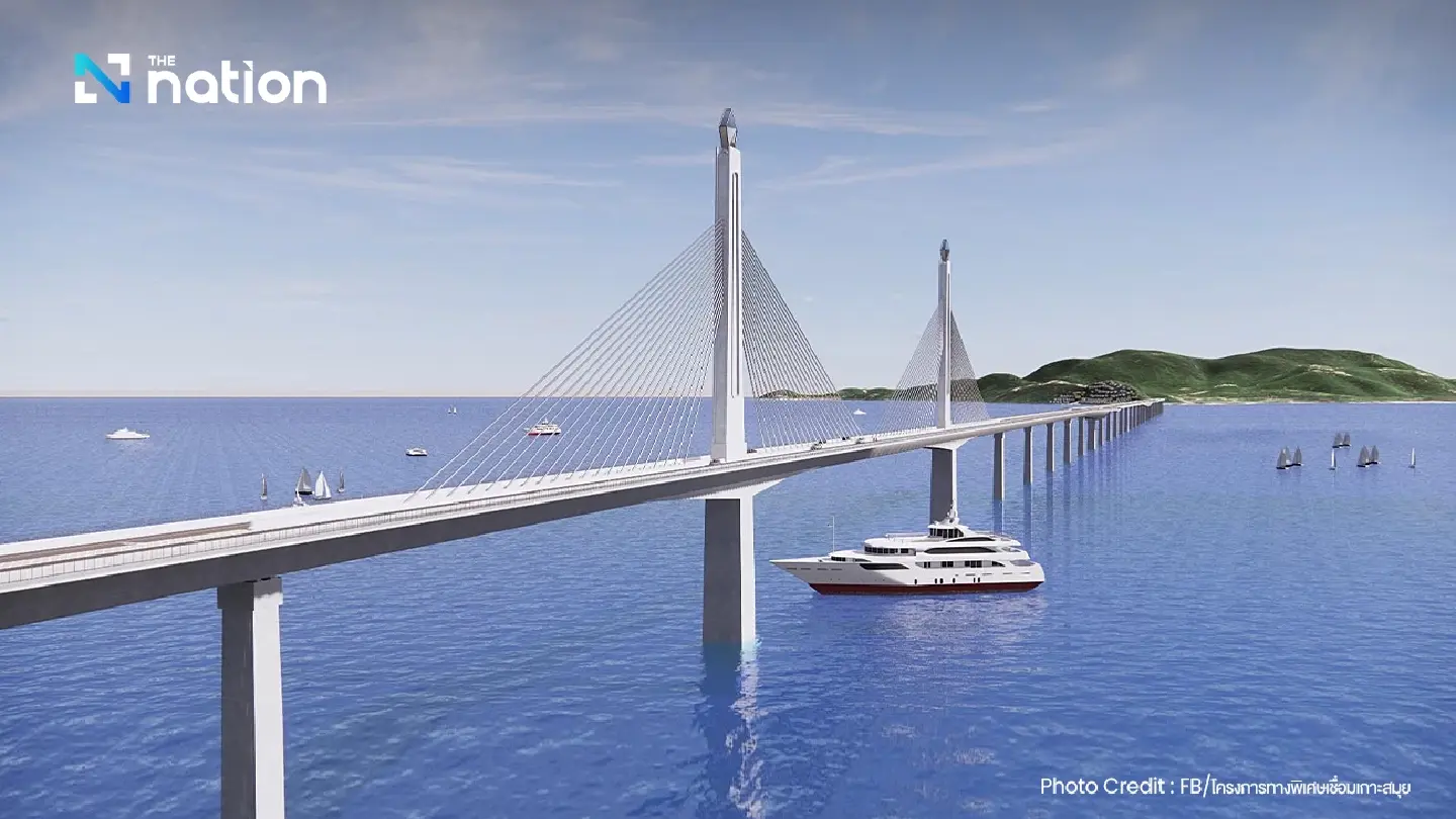 Bridge connecting Koh Samui with mainland to be ready by 2033: EXAT Bridge connecting Koh Samui with mainland to be ready by 2033: EXAT