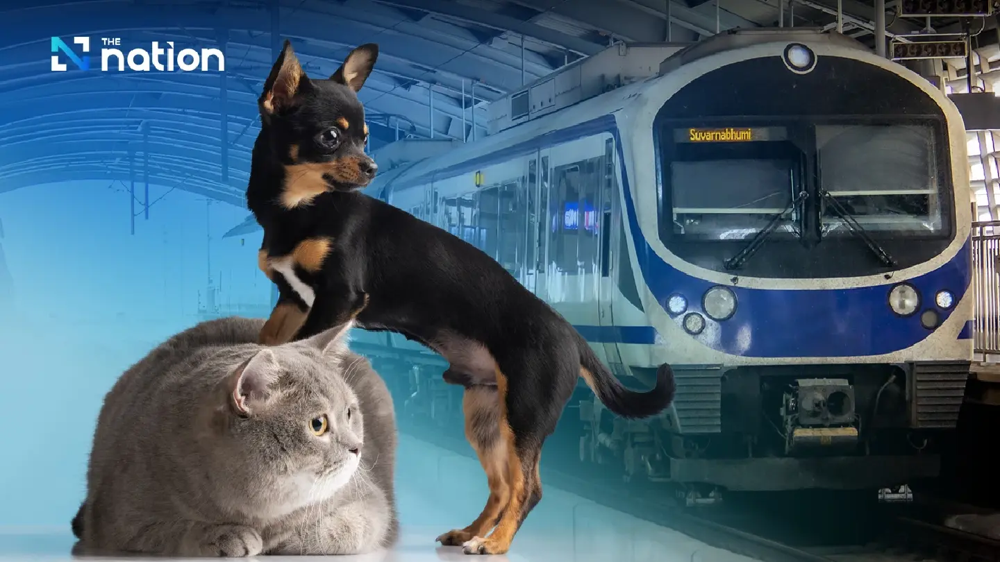 Airport Rail Link allows pets to ride the trains beginning today Airport Rail Link allows pets to ride the trains beginning today