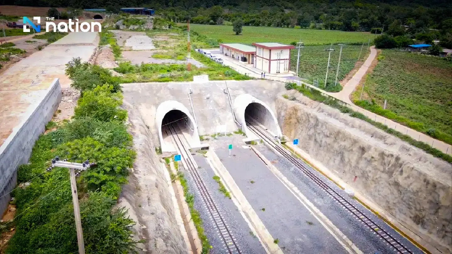 First train through Thailand’s longest railway tunnel to run on Sunday
