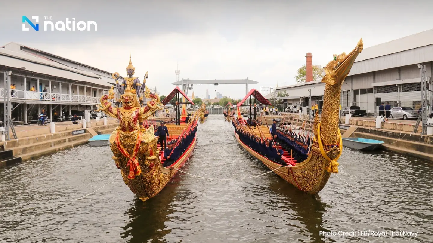 Bangkokians invited to see 3 royal barges this weekend