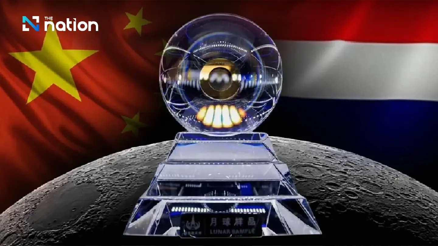 Moon rocks land in Bangkok Moon rocks land in Bangkok